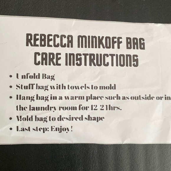 (LSF) Rebecca Minkoff Women’s Clear fan tote bag in Smoke, NWT - Picture 14 of 16